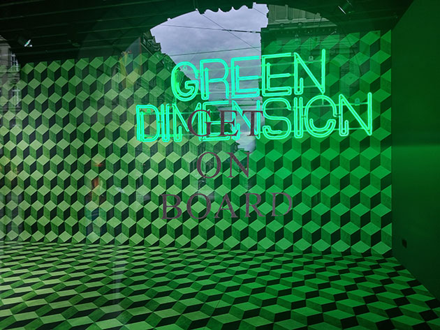 ... green 4 today!