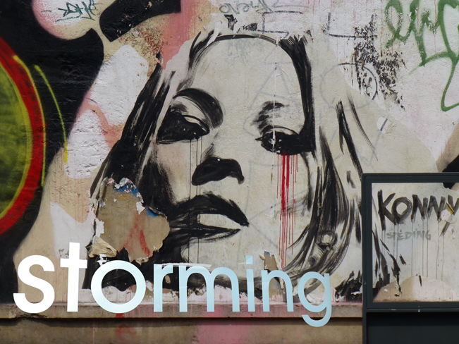 Storming walk