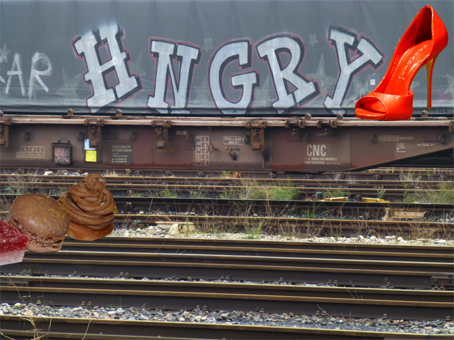 Starving walk