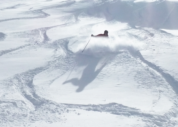 Powder walk Powder walk