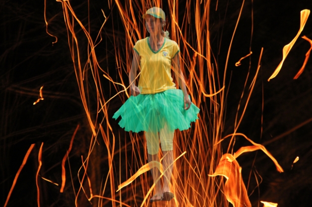 Fire walk